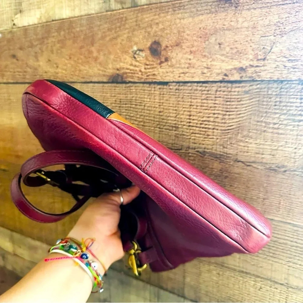 Fossil Amanda Leather Patchwork Crossbody - image 7